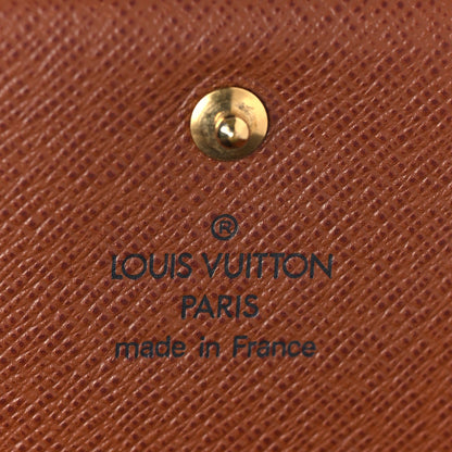 Louis Vuitton Monogram Porte-Monnaie Tresor Wallet 7 of 8