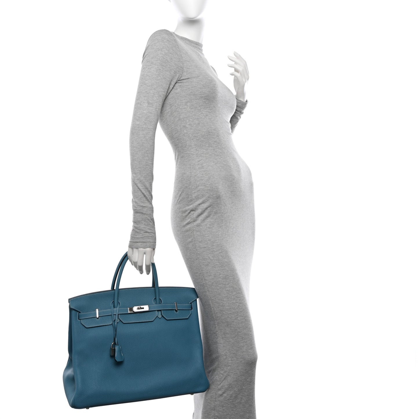 Togo Birkin 40 Blue Jean