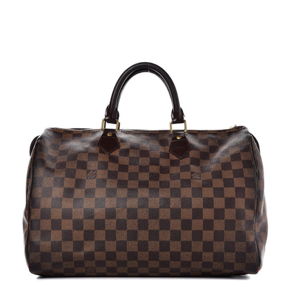 Louis Vuitton Damier Ebene Speedy 35 1 of 25