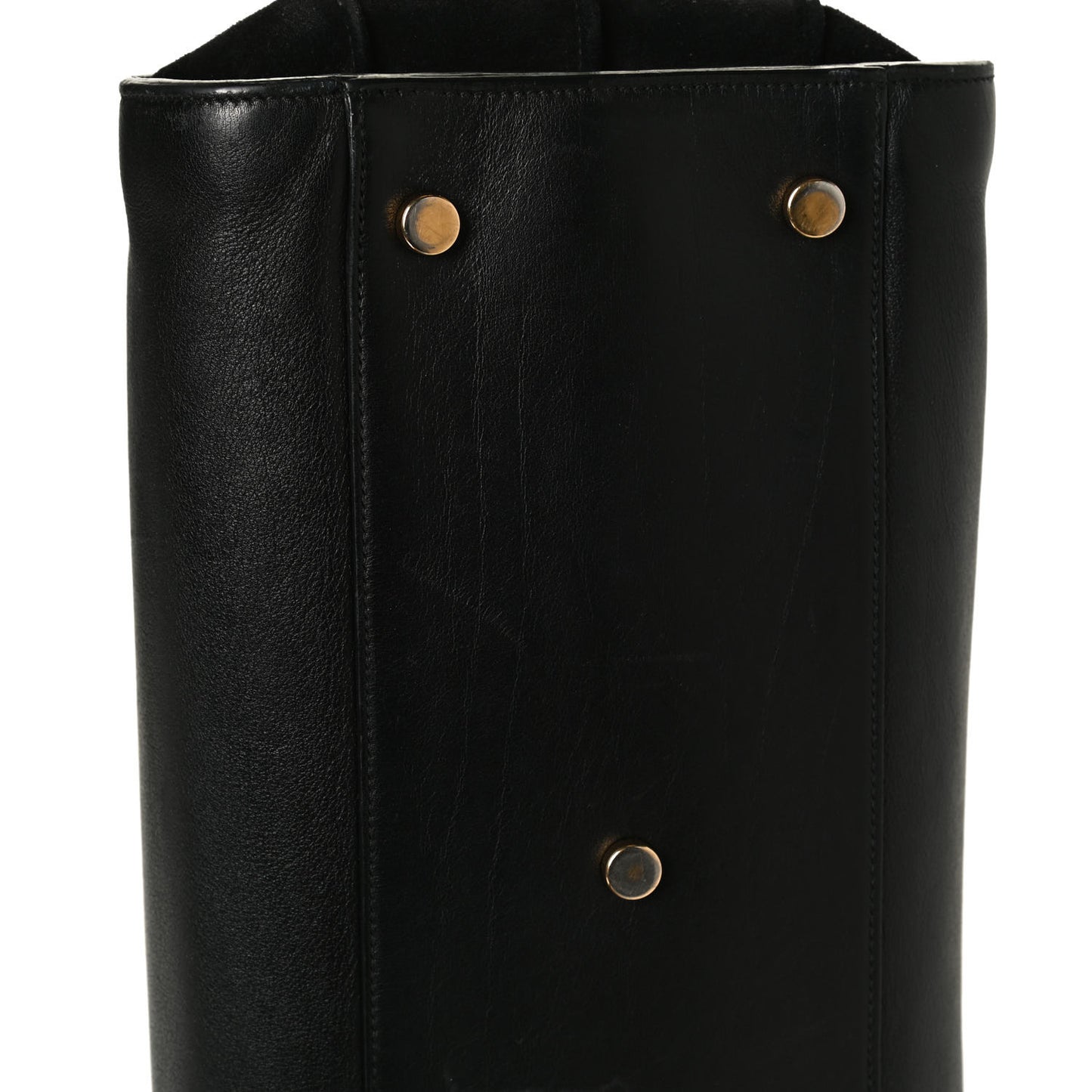 Calfskin Small Sac De Jour Black