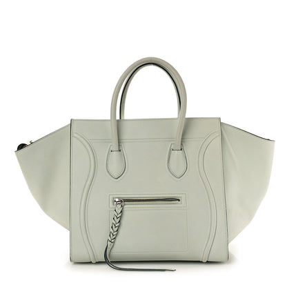 Celine Baby Grained Calfskin Medium Phantom Luggage Jade 1 of 8