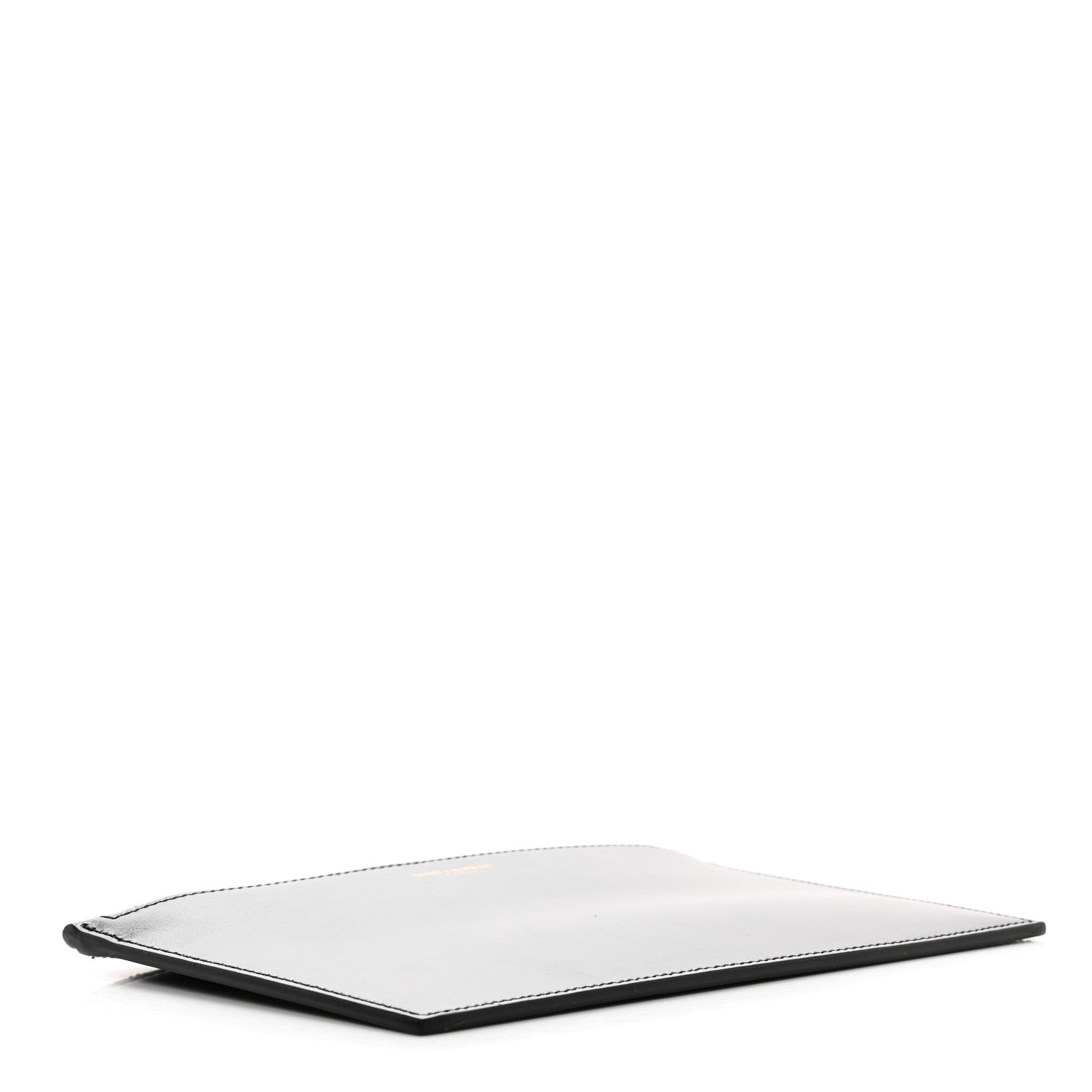 Saint Laurent Smooth Calfskin Zip Pouch Black 4 of 8