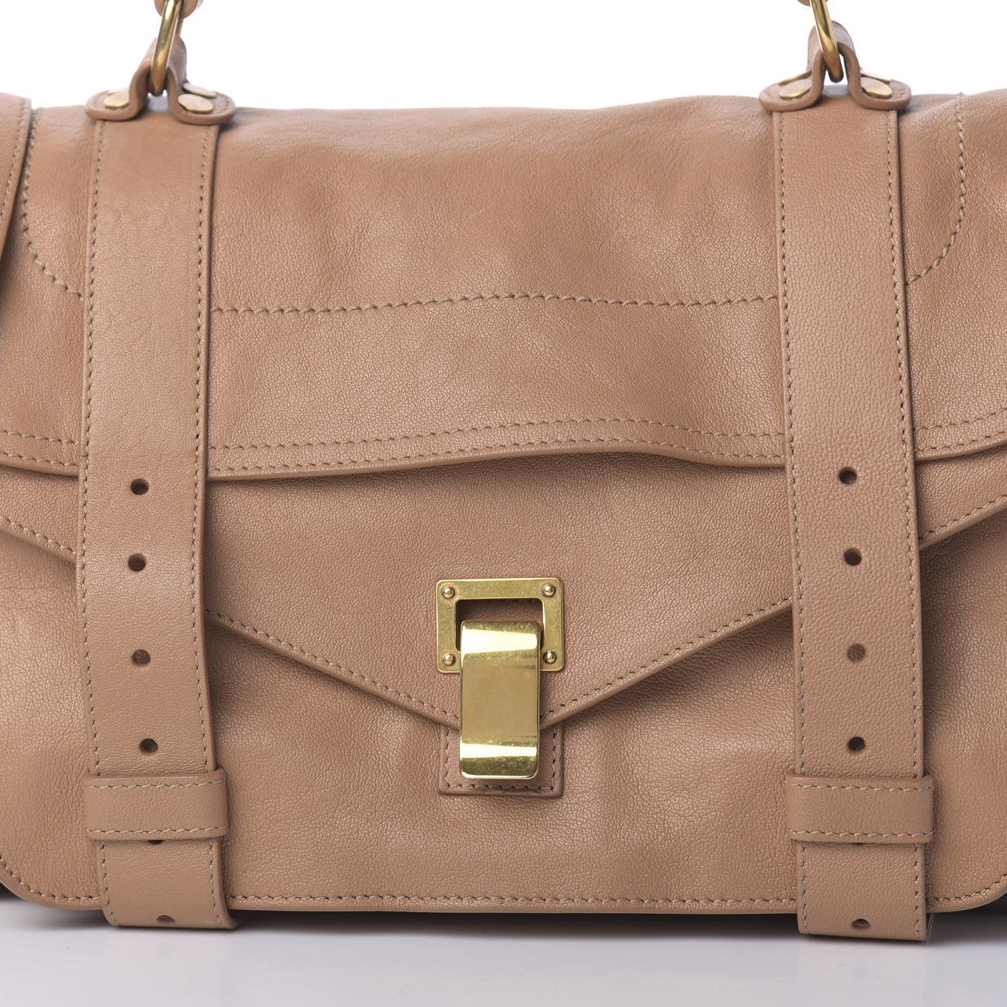 Lambskin Medium PS1 Satchel Sahara