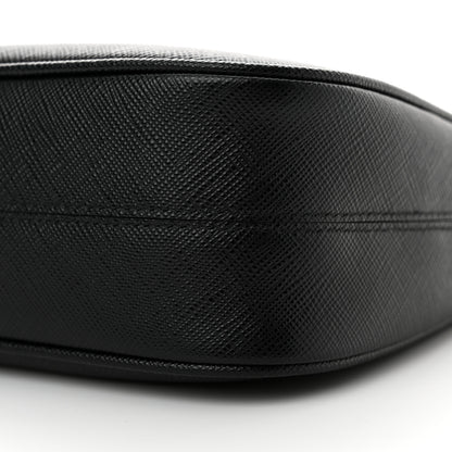 Prada Saffiano Lux Re-Edition 2005 Shoulder Bag Black 10 of 11