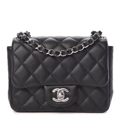 Chanel Caviar Quilted Mini Square Flap Black 1 of 10