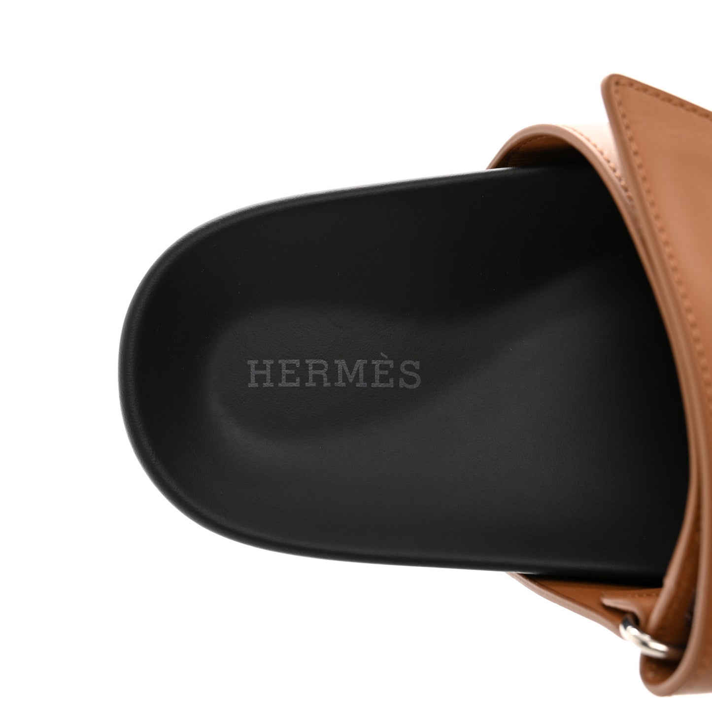 Calfskin Womens Chypre Sandals 36.5 Naturel