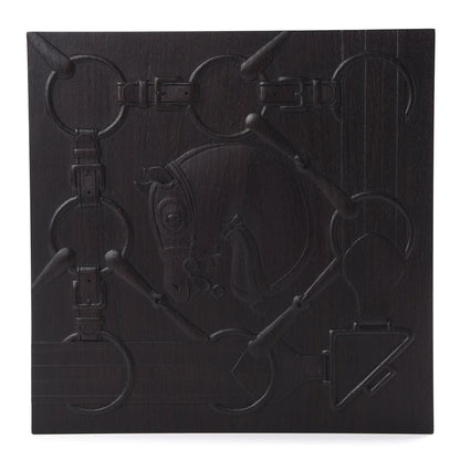 Hermes Lacquered Wood Box Black 1 of 10