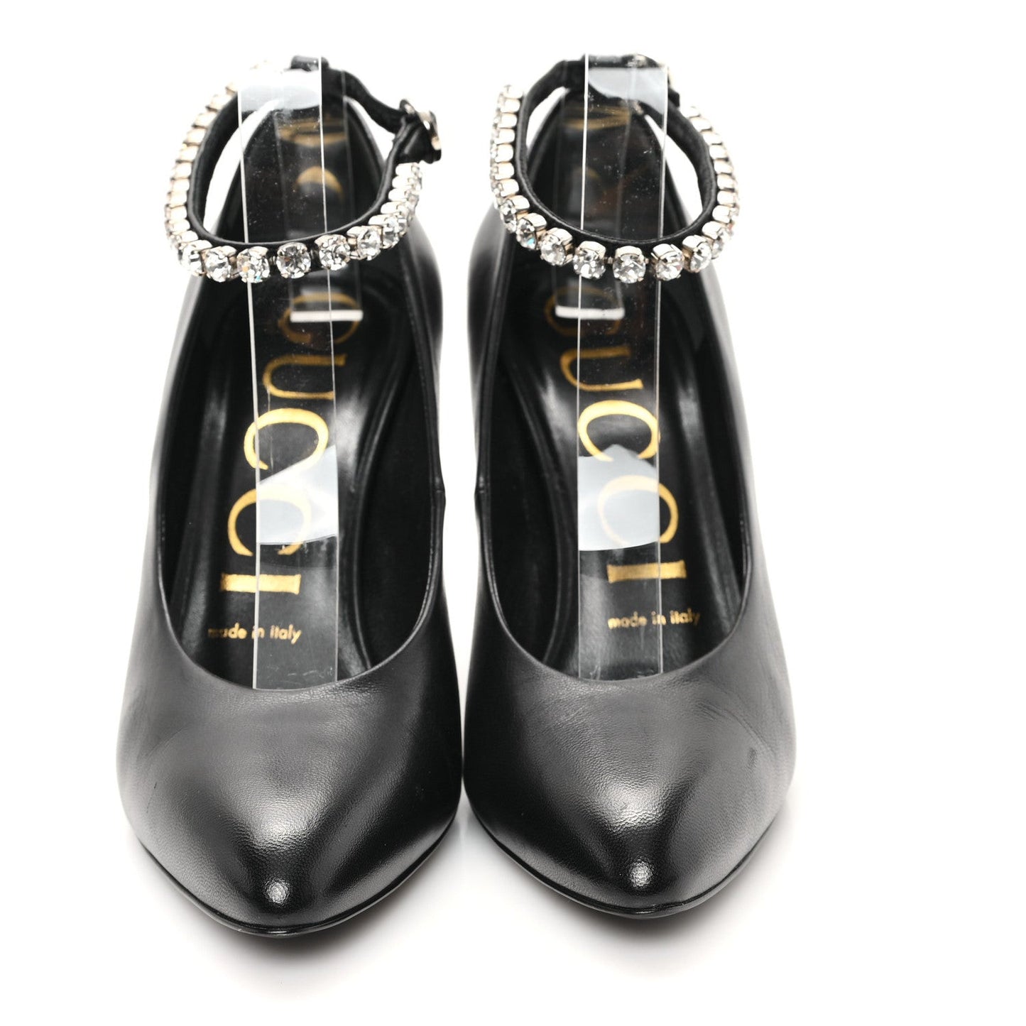 Malaga Kid Crystal Pumps 37 Black
