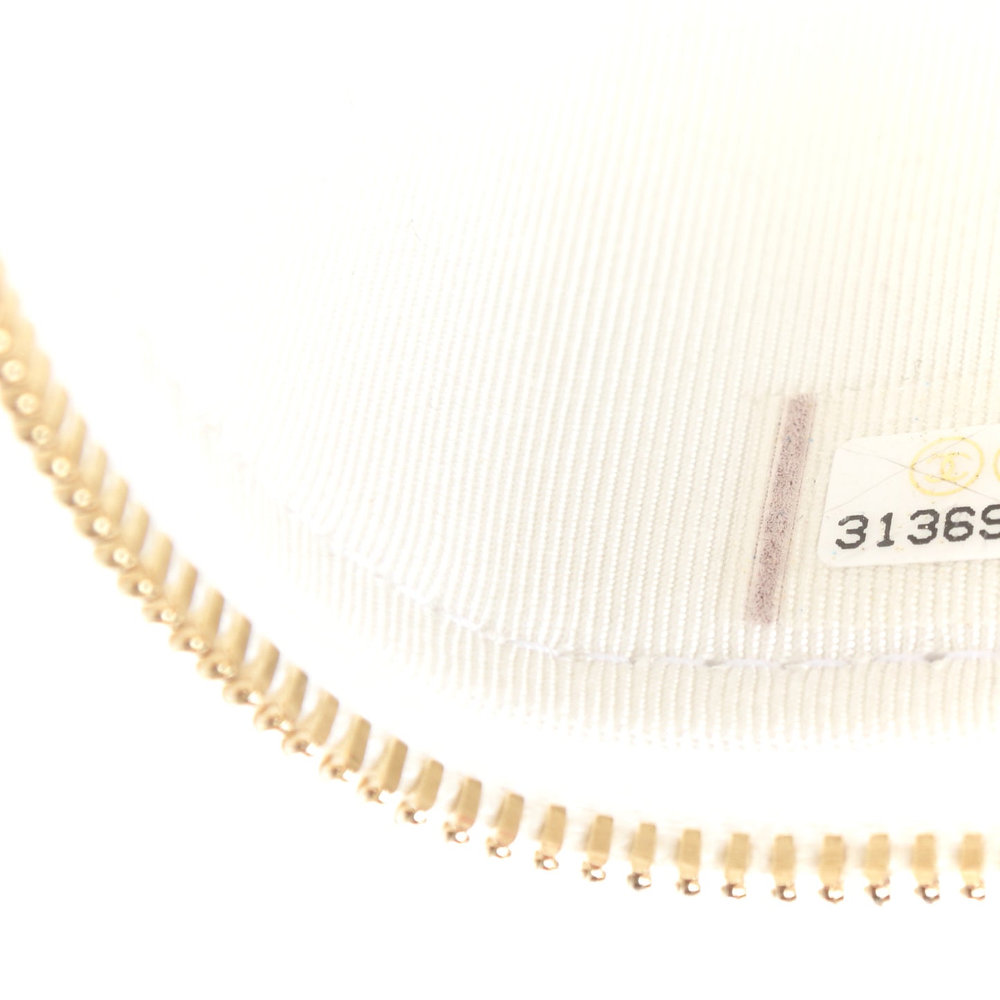 Lambskin Quilted My Chanel Lady Vanity Case With Chain White