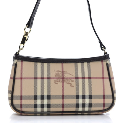 Burberry Haymarket Check Sling Bag Chocolate 10 of 10