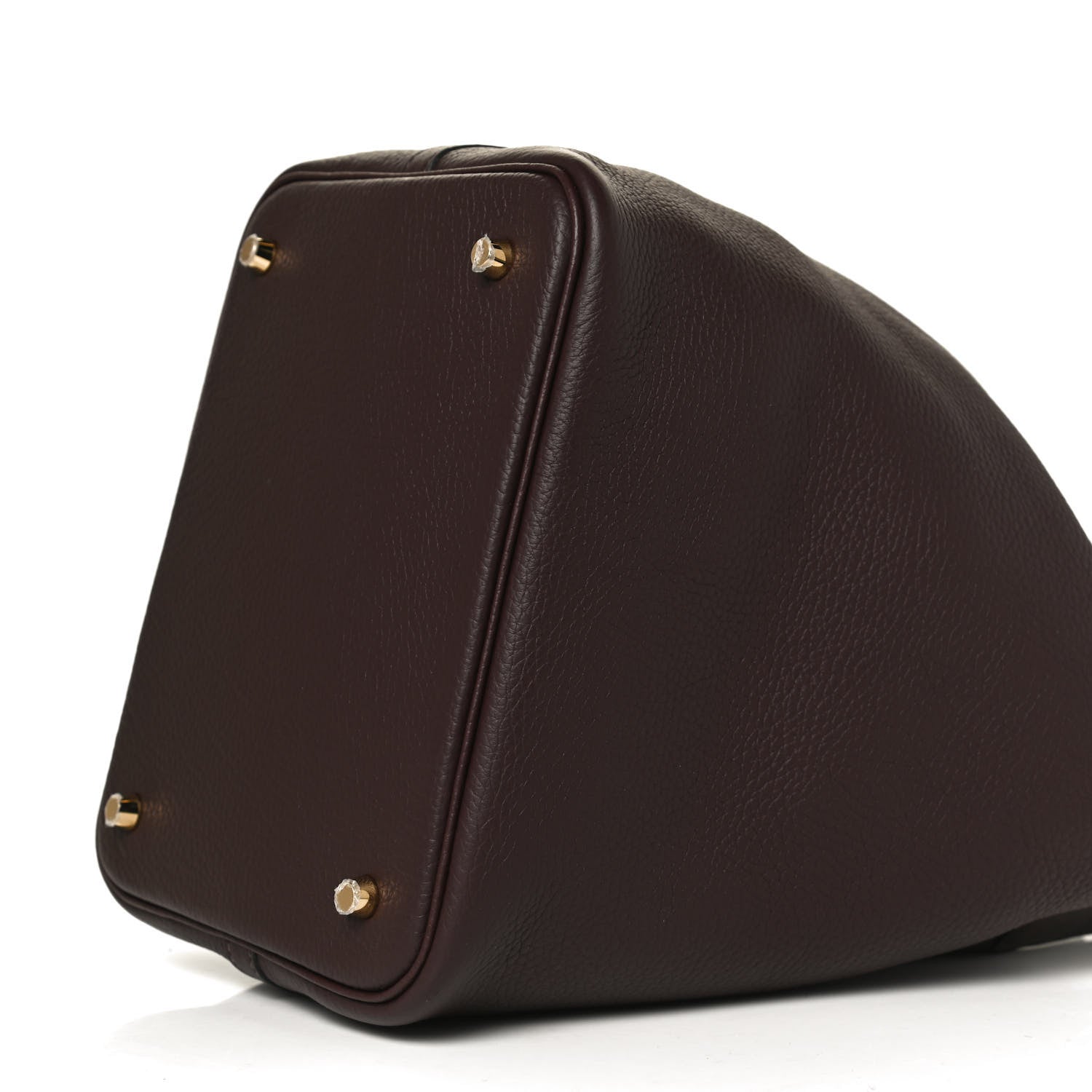 Hermes Taurillon Clemence Picotin Lock 22 MM Rouge Sellier 9 of 11