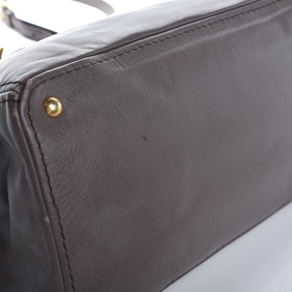 Prada Soft Calf Tote Bambu 14 of 17