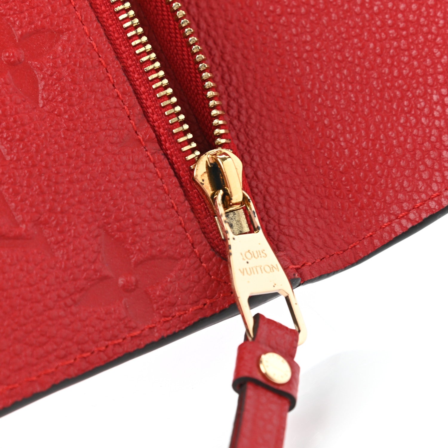 Louis Vuitton Empreinte Compact Curieuse Wallet Cherry 9 of 12