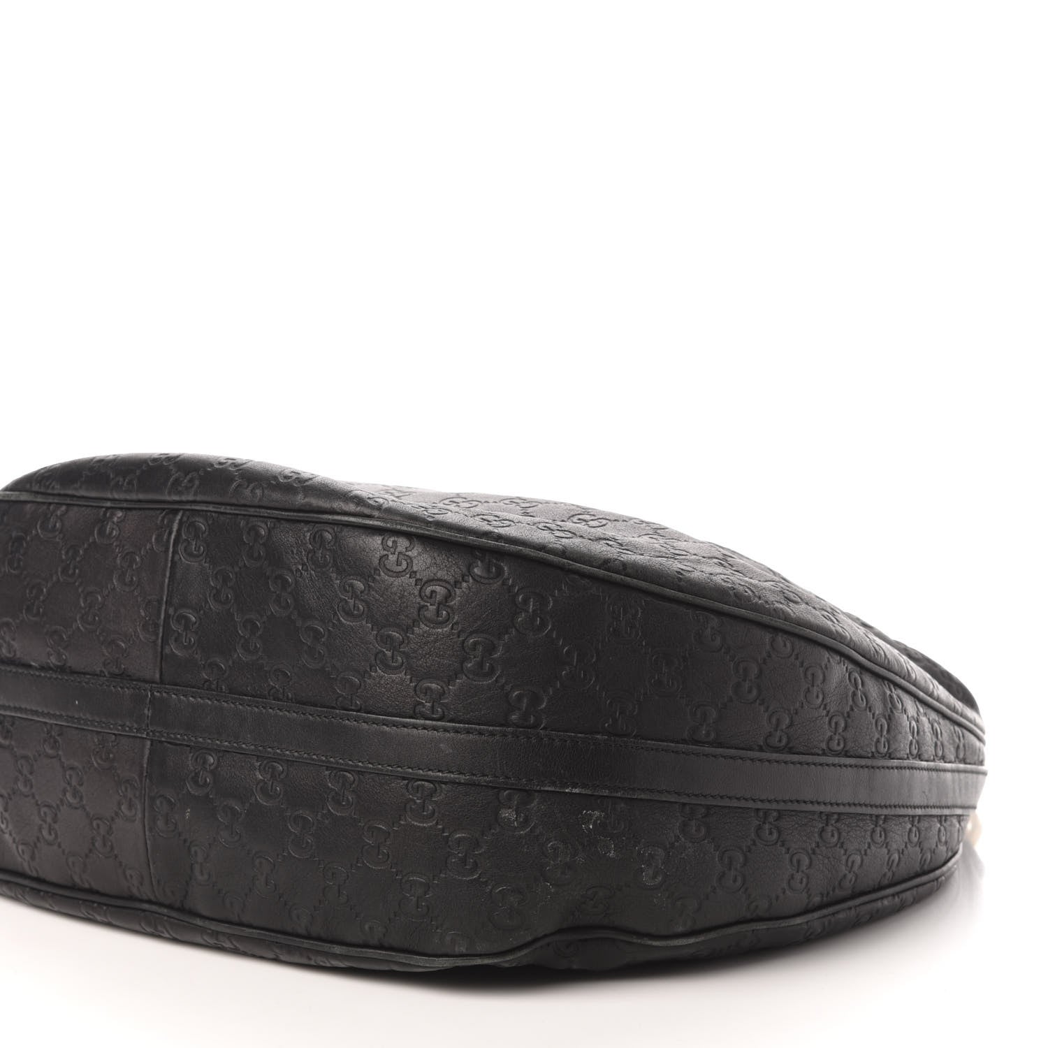 Gucci Guccissima Large GG Twins Hobo Black 10 of 14