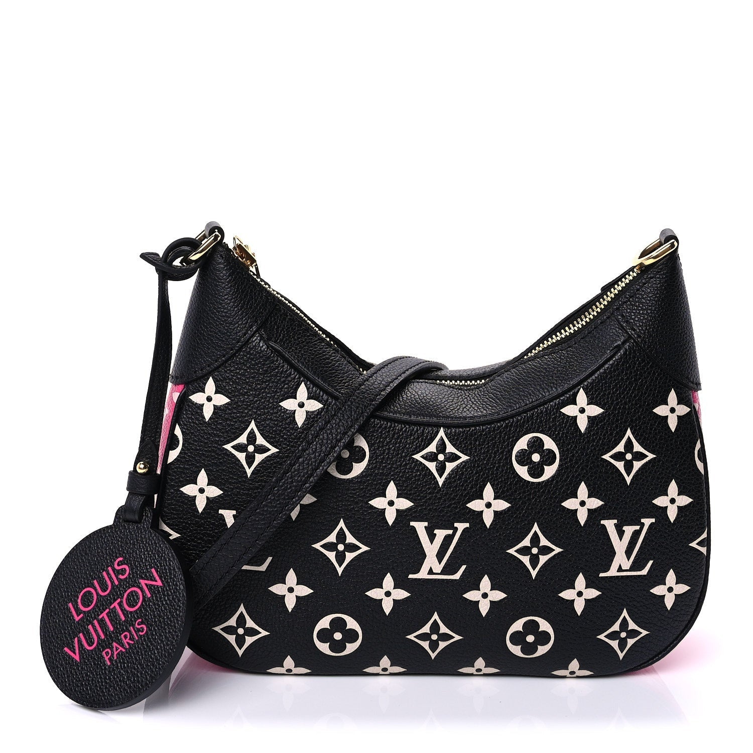 Louis Vuitton Empreinte Monogram Spring in the City Bagatelle NM Black White Pink 1 of 8