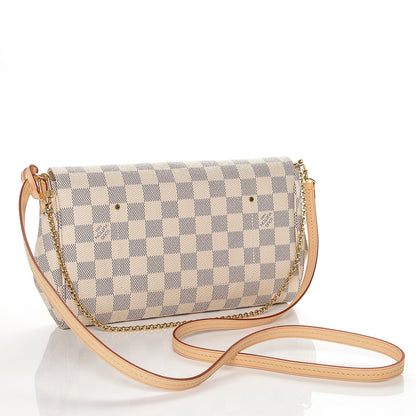 Louis Vuitton Damier Azur Favorite MM 3 of 7