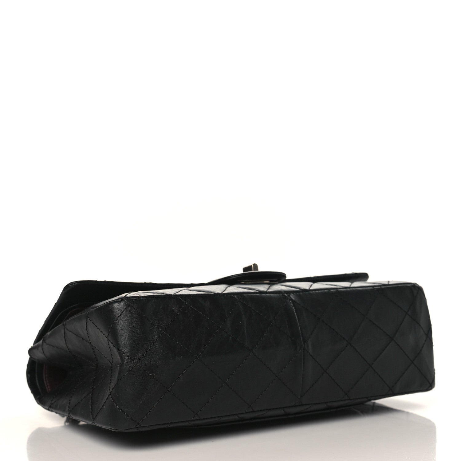 Chanel Aged Calfskin Quilted 2.55 Reissue 227 Flap Black 4 of 9