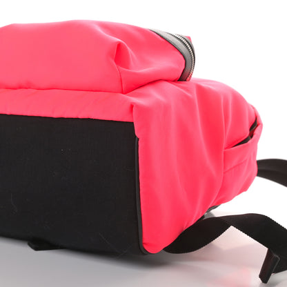Saint Laurent Nylon Classic Hunting Backpack Neon Pink 10 of 12