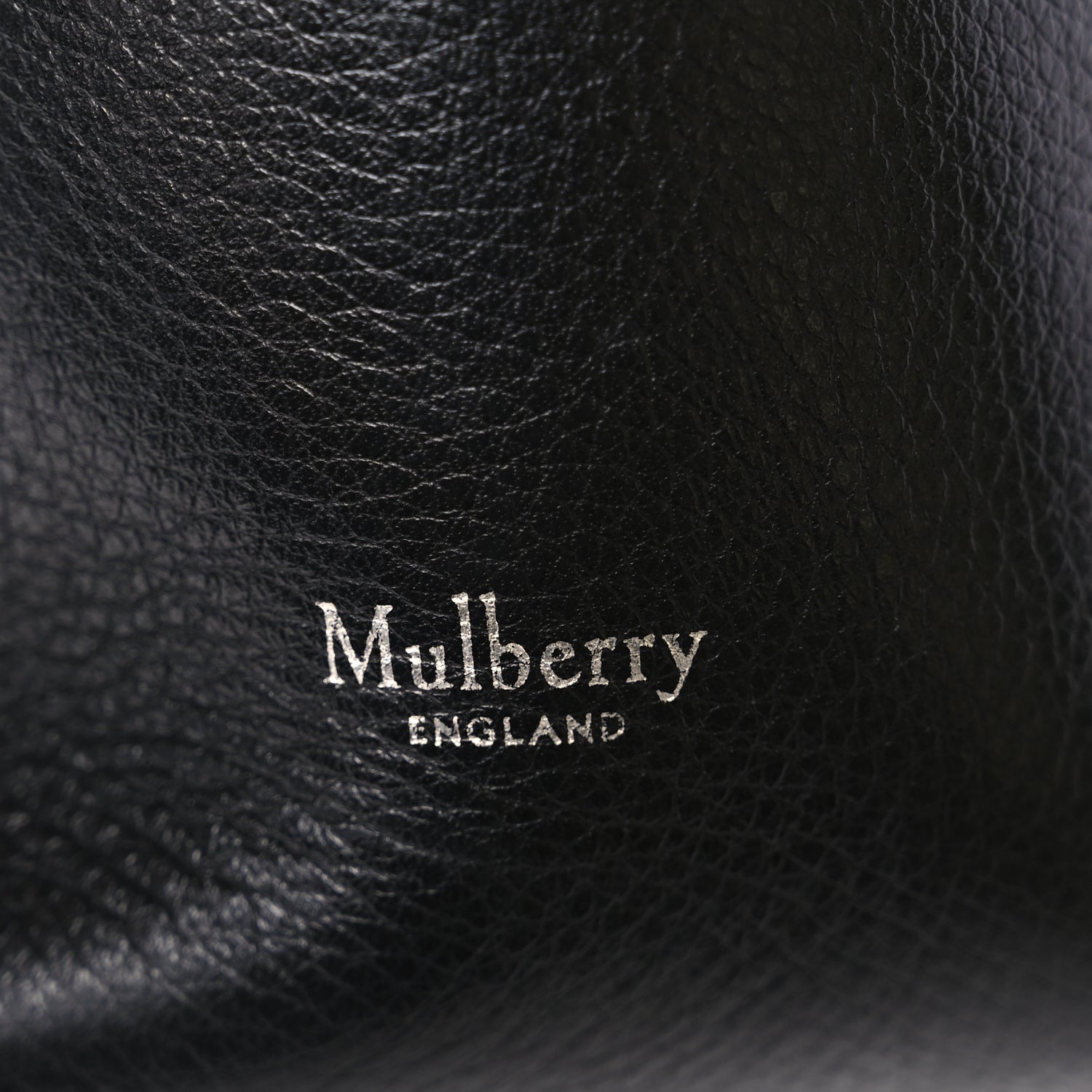 Mulberry Calfskin Studded Camden Bucket Black 5 of 8