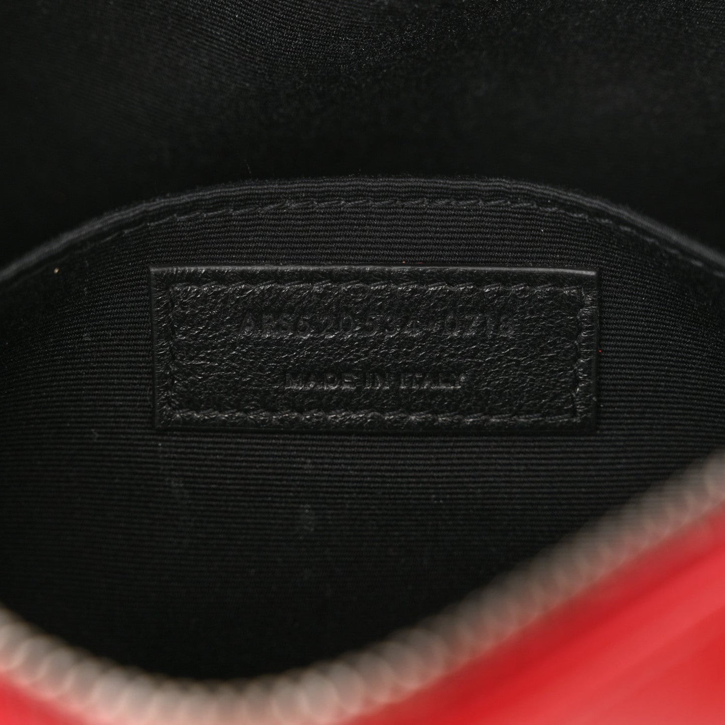 Calfskin Matelasse Monogram Lou Camera Bag Red