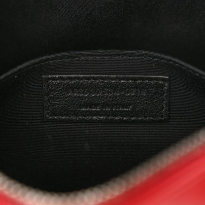 Saint Laurent Calfskin Matelasse Monogram Lou Camera Bag Red 7 of 7