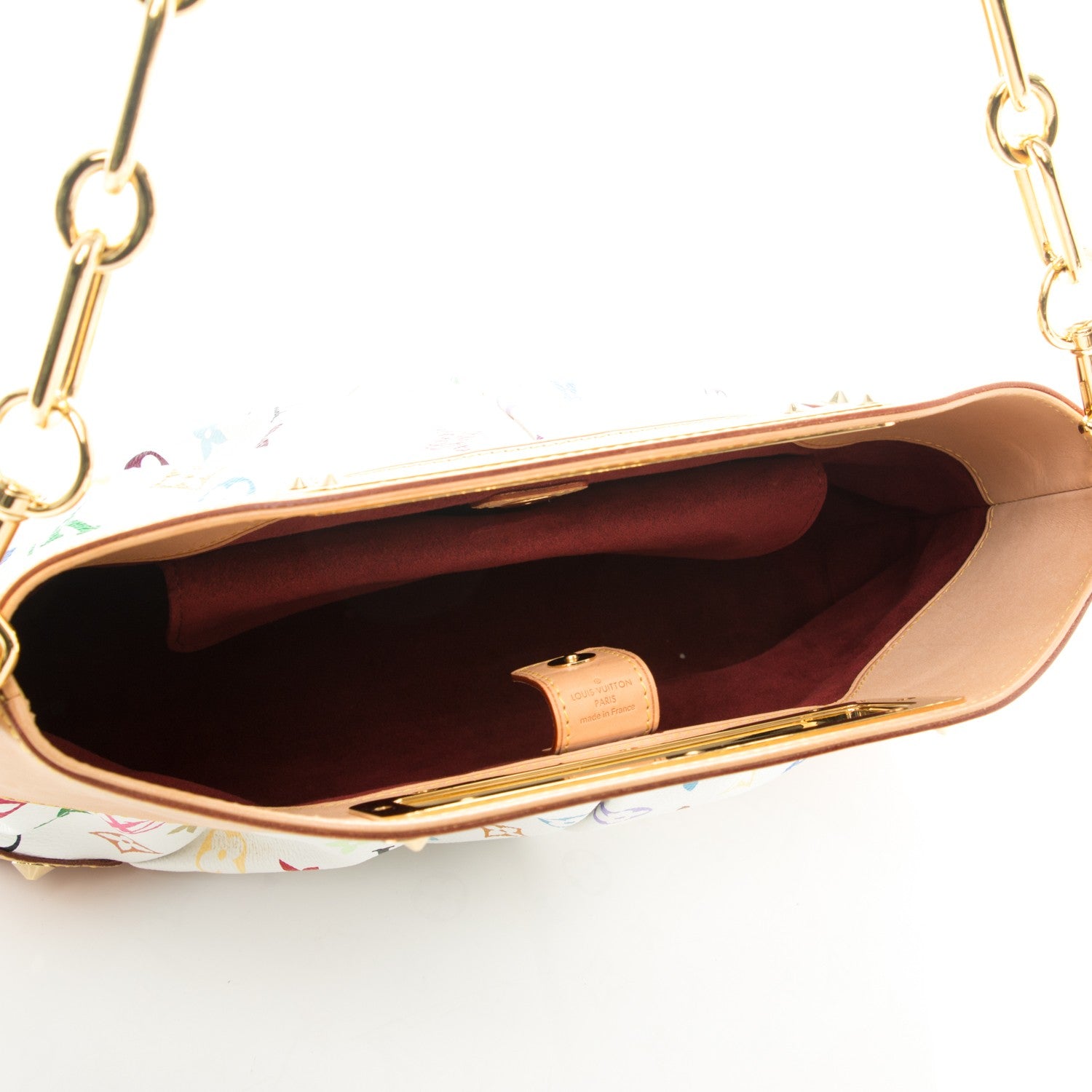 Louis Vuitton Monogram Multicolor Judy MM White 6 of 8