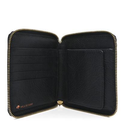 Mulberry Small Classic Grain Darwin Zip Around Wallet Black 5 of 7