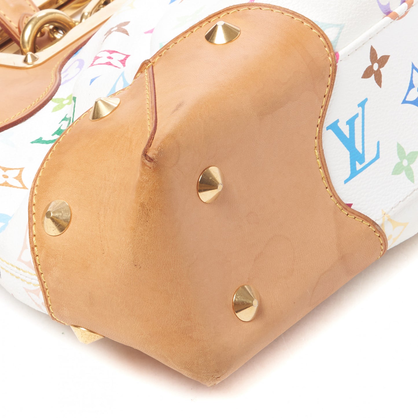 Monogram Multicolor Judy MM White