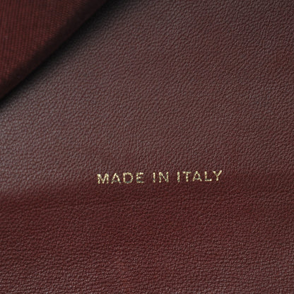 Chanel Lambskin Quilted Compact Flap Wallet Dark Red 7 of 8