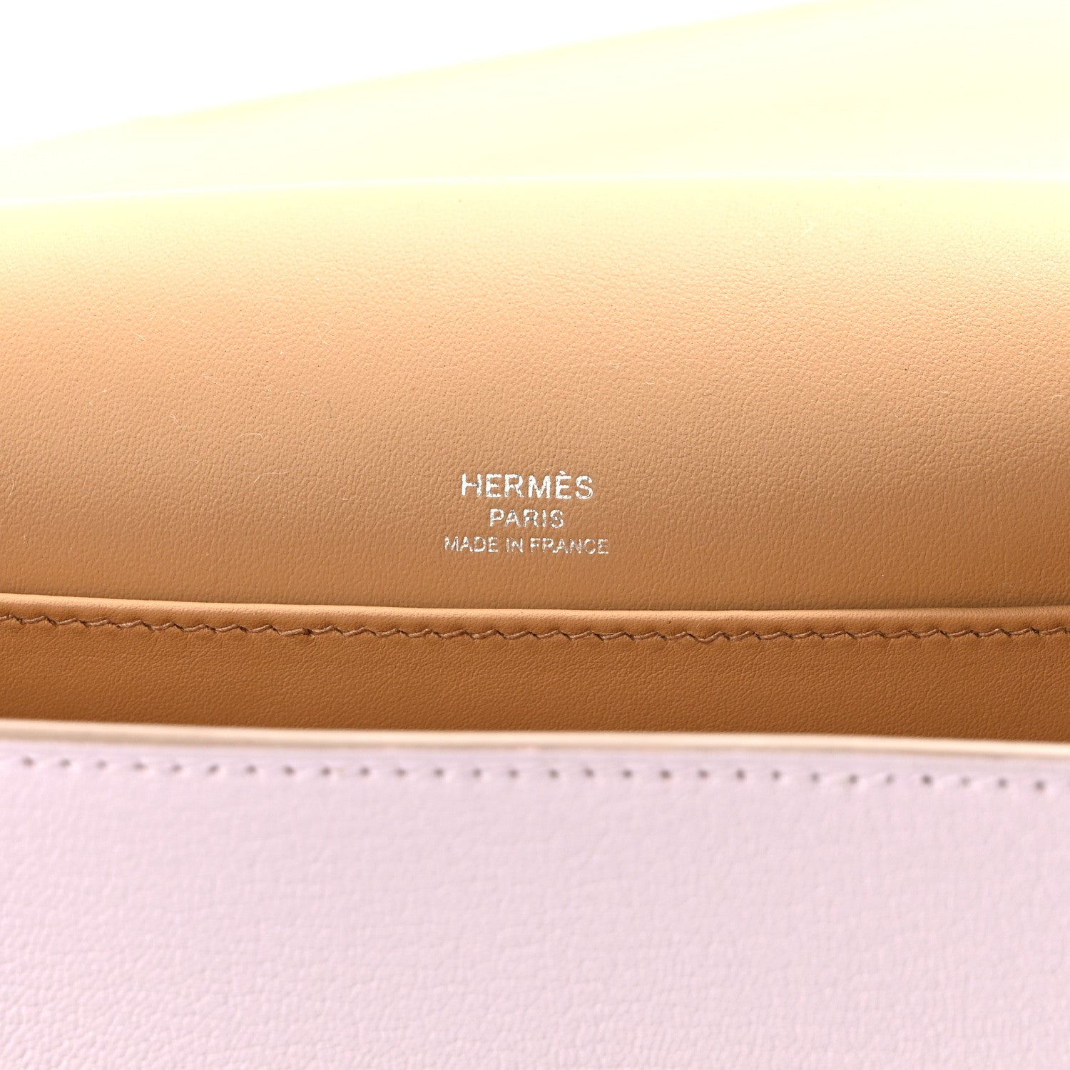Hermes Chevre Mysore Verso Geta Mauve Pale Biscuit 6 of 15