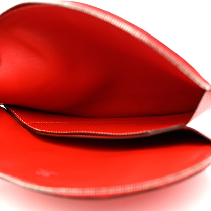 Hermes Chevre Mysore In-The-Loop-To-Go Pouch Rouge Piment 5 of 7