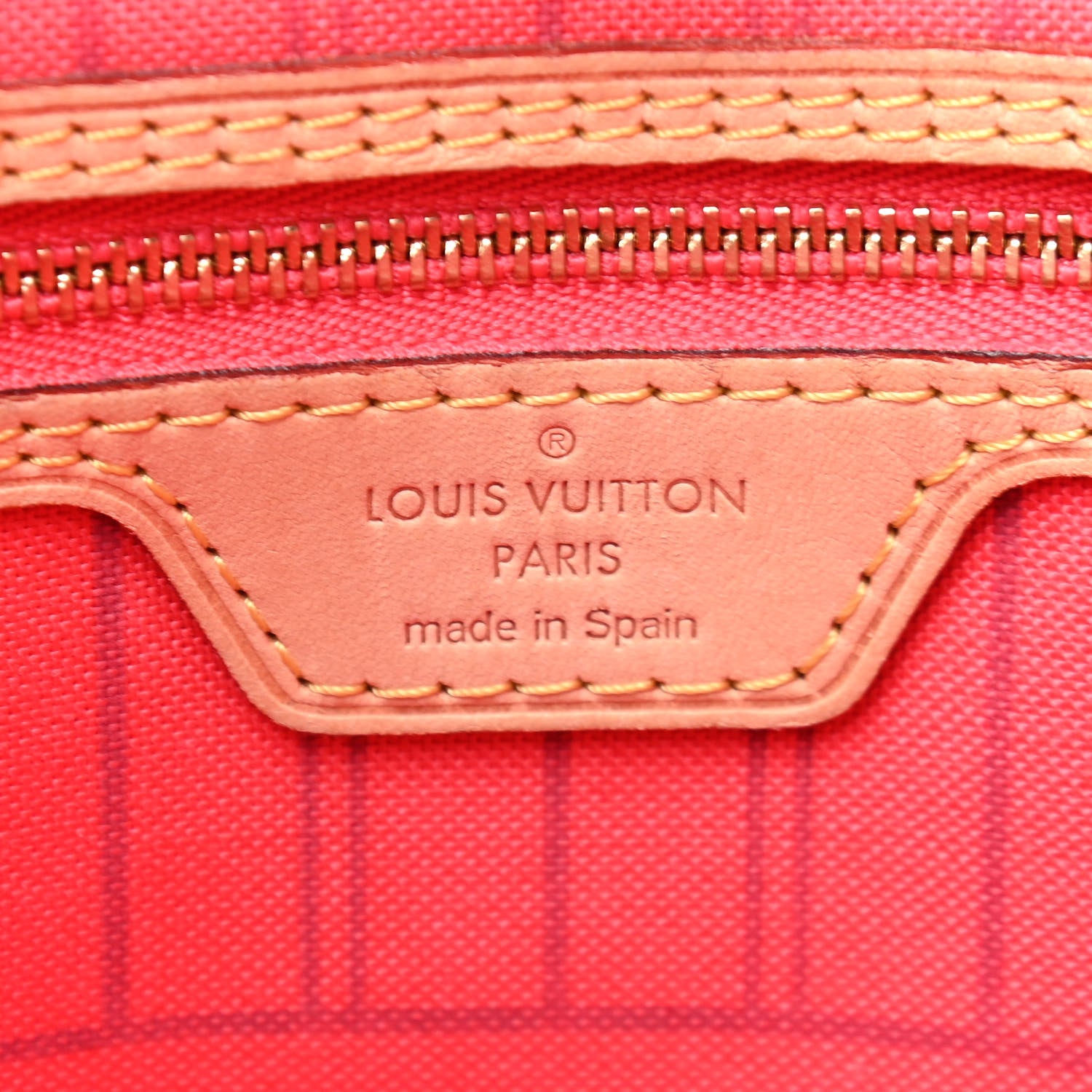 Louis Vuitton Monogram V Neverfull MM Grenade 5 of 8