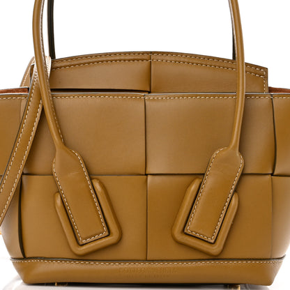 Bottega Veneta French Calfskin Maxi Intrecciato Mini Arco Moutarde 7 of 9