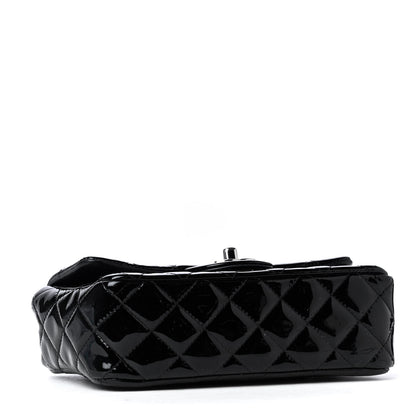 Chanel Patent Calfskin Quilted Mini Rectangular Flap Black 5 of 8