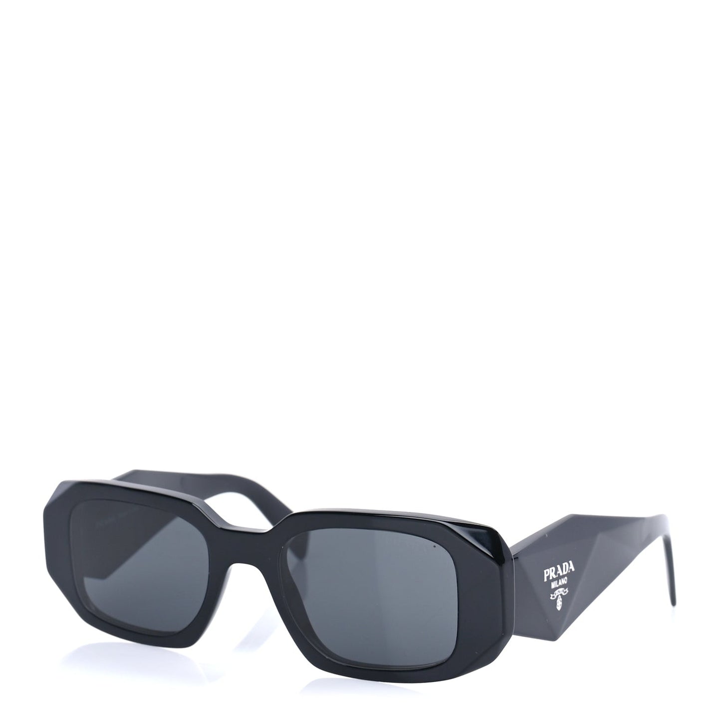 Acetate Symbole Sunglasses SPR 17W  Black