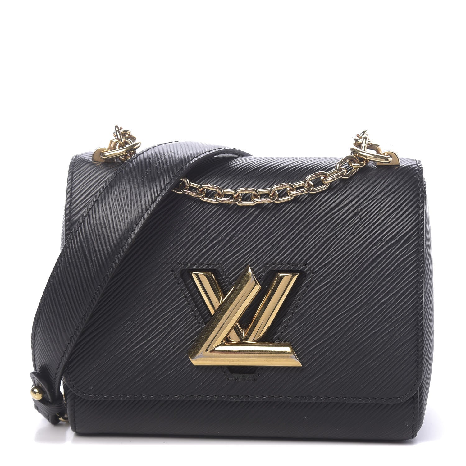 Louis Vuitton Epi Twist Shoulder Bag PM Black 1 of 12