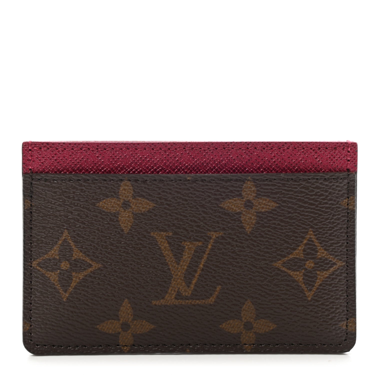 Louis Vuitton Monogram Card Holder Fuchsia 1 of 5