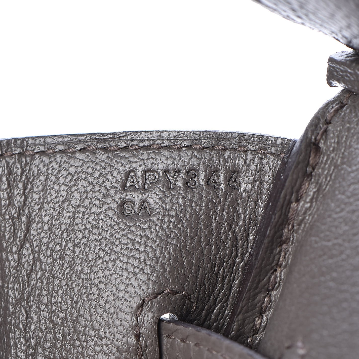 Togo Birkin 35 Etain