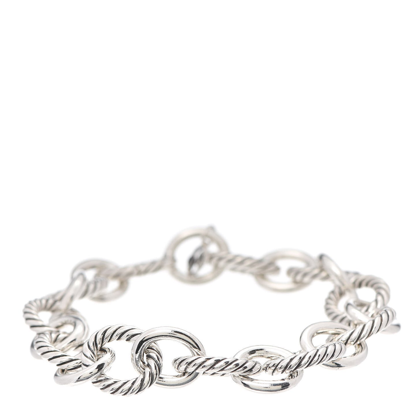Sterling Silver 12mm Large Oval Link Bracelet