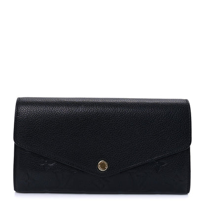 Louis Vuitton Empreinte Sarah Wallet NM Black NM  Black 1 of 6