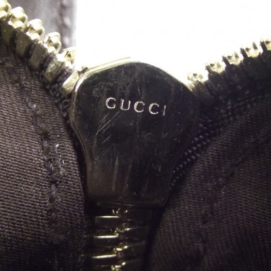 Guccissima Large Treasure Tote Chocolate