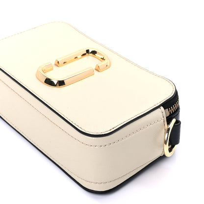 Marc Jacobs Saffiano Small Snapshot Camera Bag Cloud White Multicolor 8 of 8