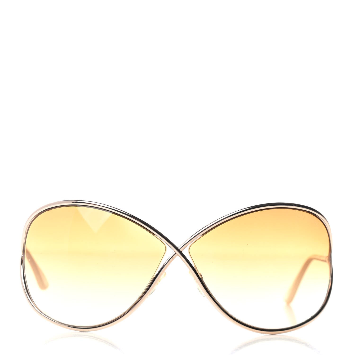 Tom Ford Miranda Crossover Sunglasses TF130 Gold 2 of 4