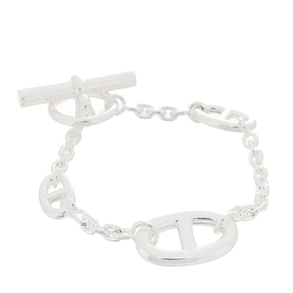 Hermes Sterling Silver Farandole Bracelet ST 1 of 4