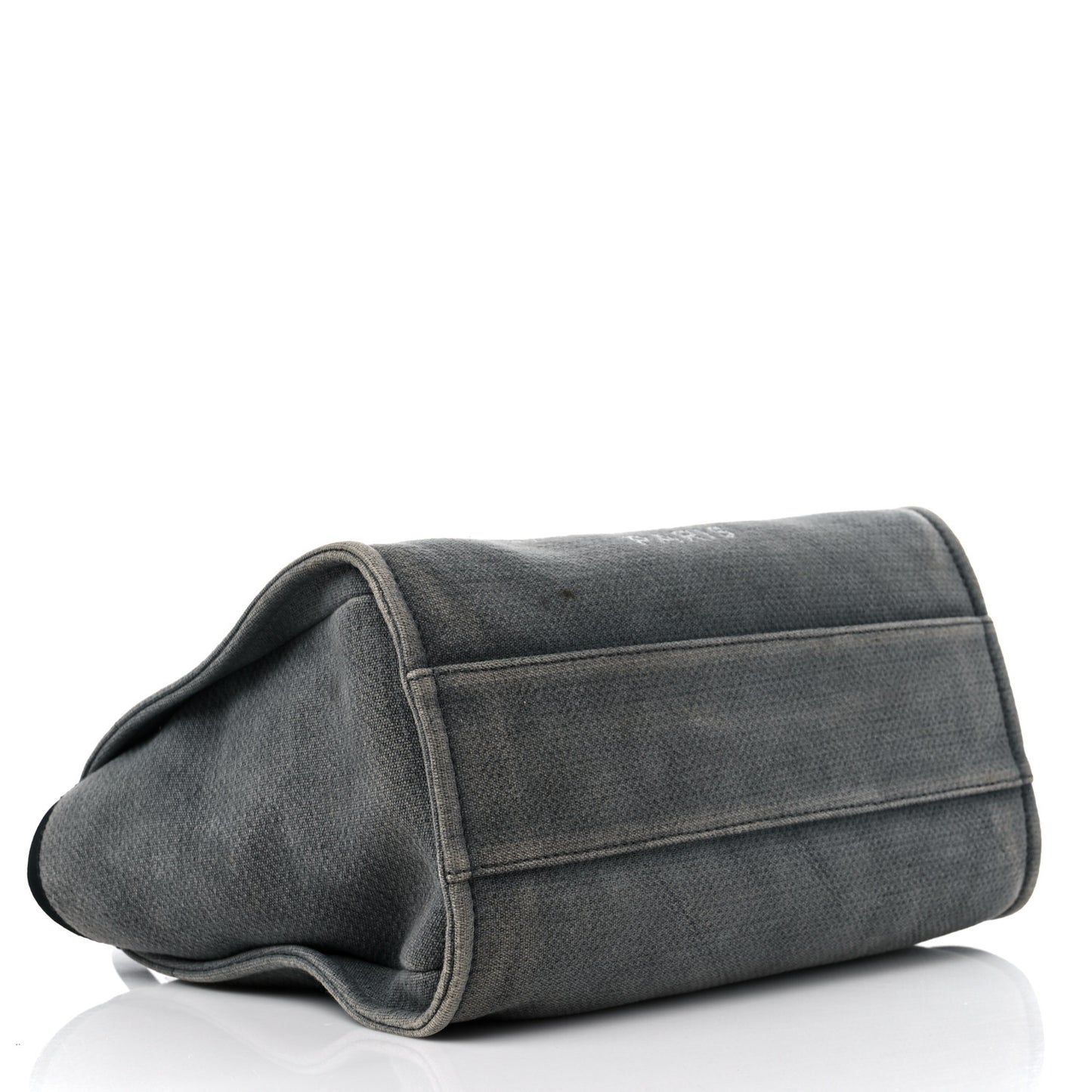 Canvas Small Deauville Tote Grey
