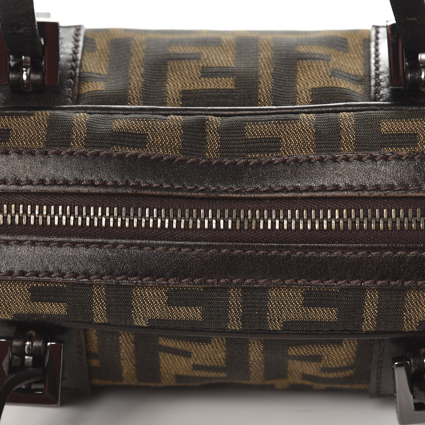 Zucca Small Buckle Tote Tobacco