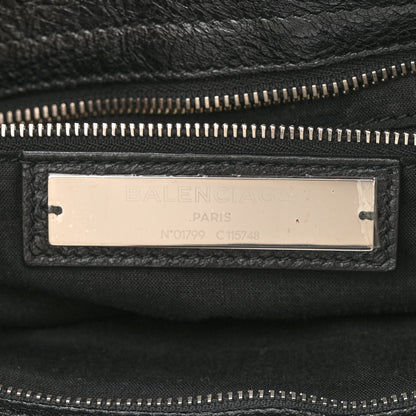 Balenciaga Agneau Classic Silver Hardware City Black 6 of 10