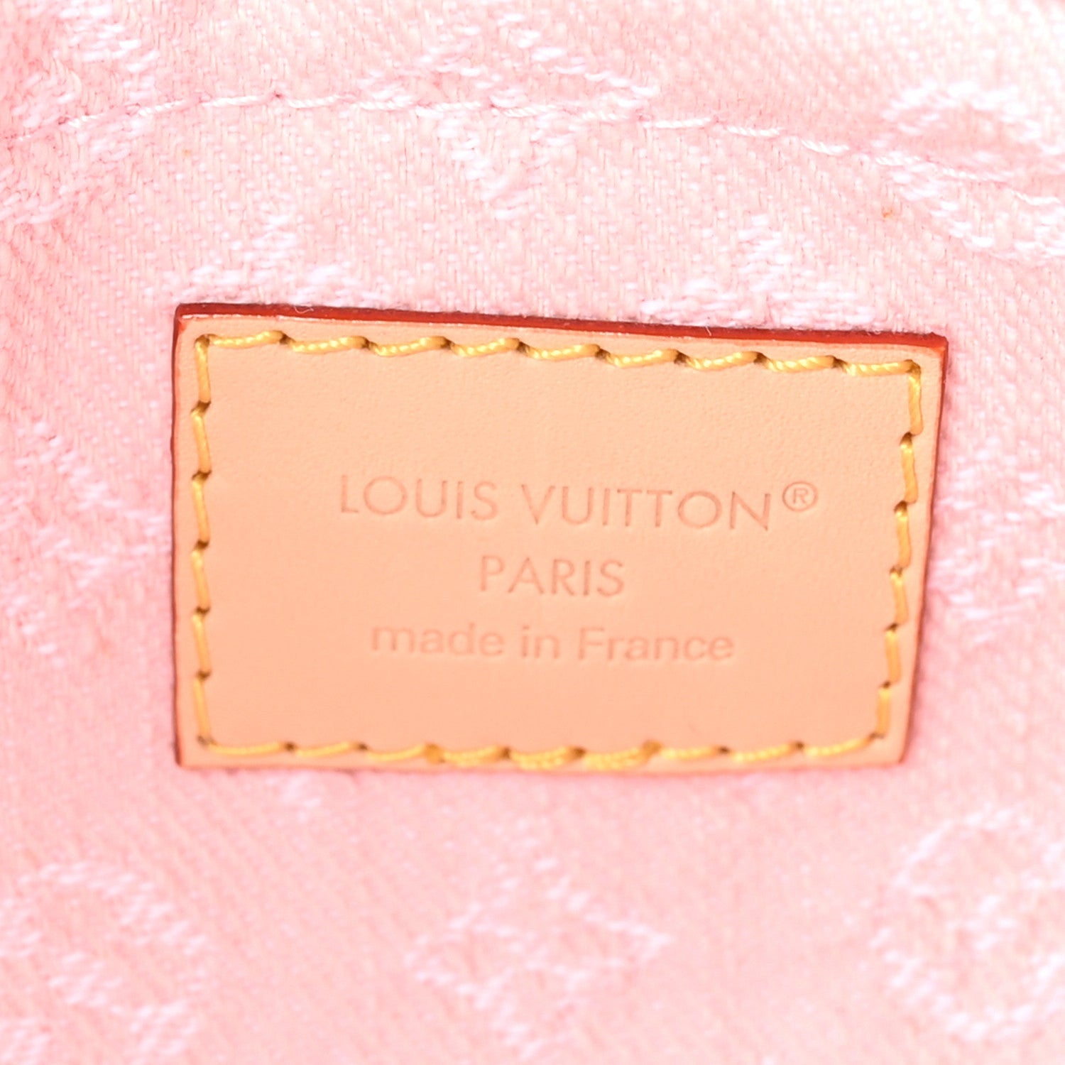 Louis Vuitton Monogram Denim Sunset Washed Pink 6 of 7