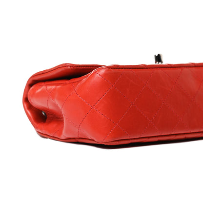 Chanel Lambskin Quilted Mini Rectangular Flap Red 9 of 16