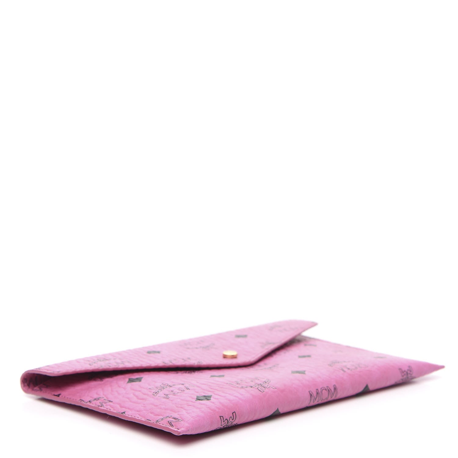 MCM Visetos Envelope Clutch Pink 4 of 7